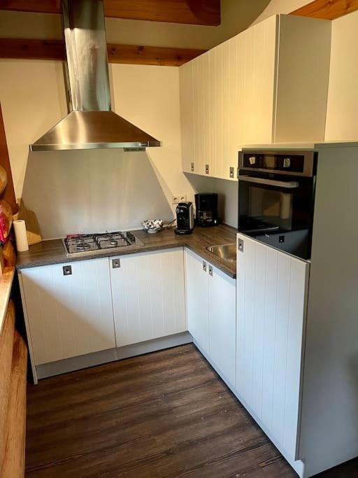 Unieke Houten Villa Met Sauna In Twente - 6P Den Ham Bagian luar foto