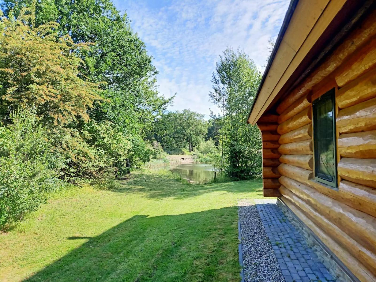Unieke Houten Villa Met Sauna In Twente - 6P Den Ham Bagian luar foto